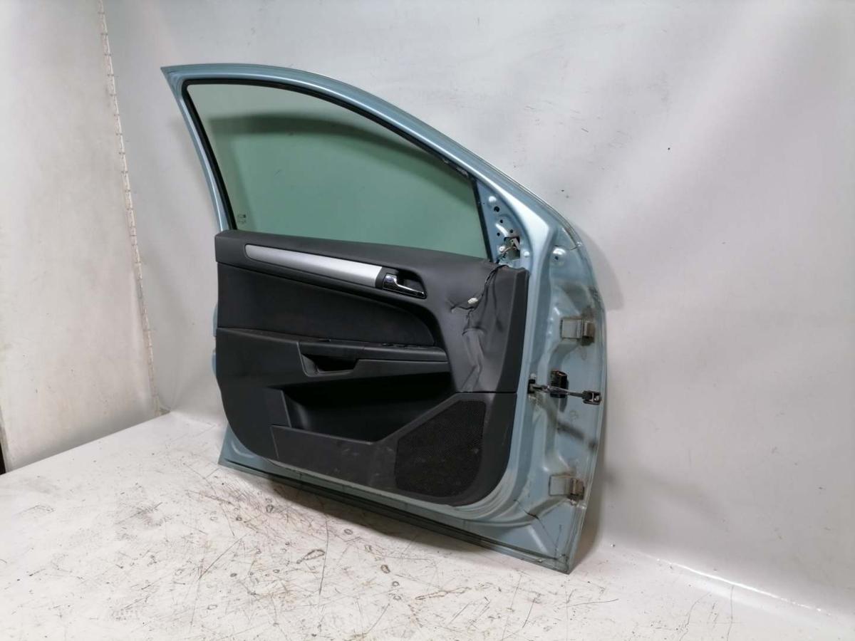 Opel Astra H original Tür vorn links Eisbergblau Z21Y Rohbau Bj.2009